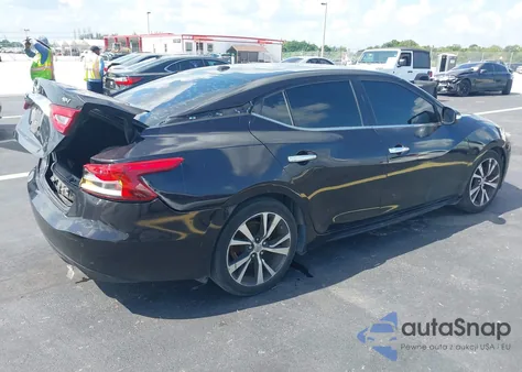 2017 Nissan Maxima 3.5 Platinum/3.5 S/3.5 Sl/3.5 Sr/3.5 Sv z USA, uszkodzony, nr VIN 1N4AA6AP6HC378680